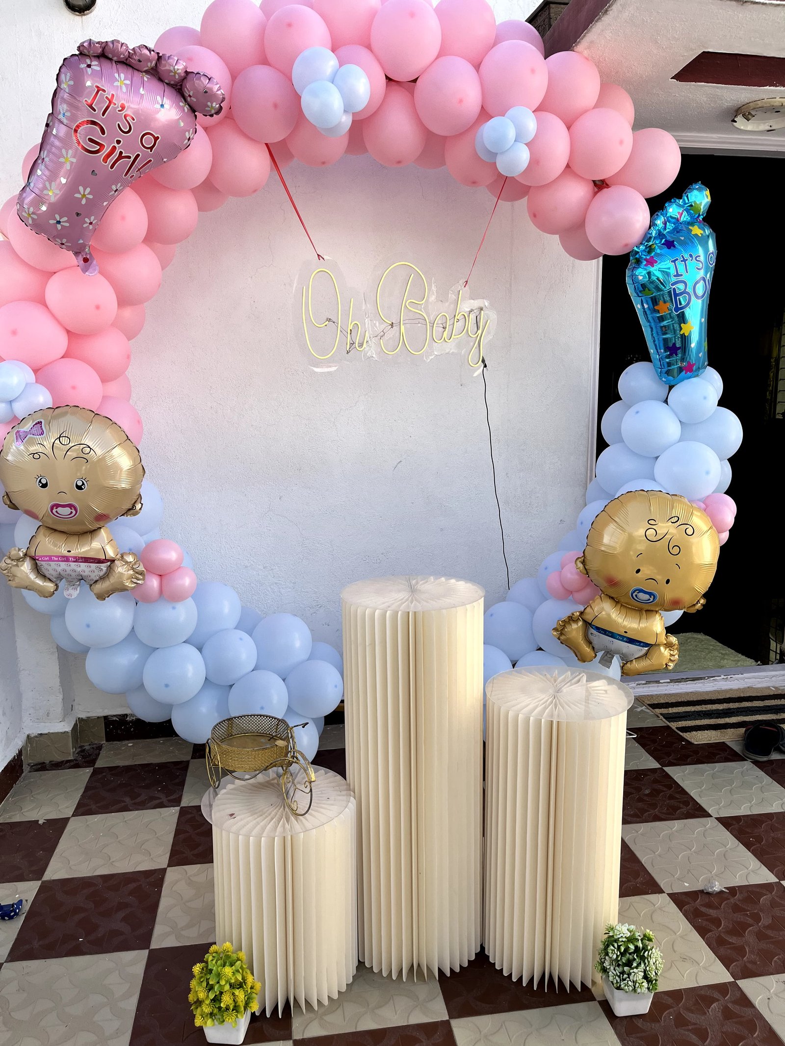 Baby Shower Setup 3